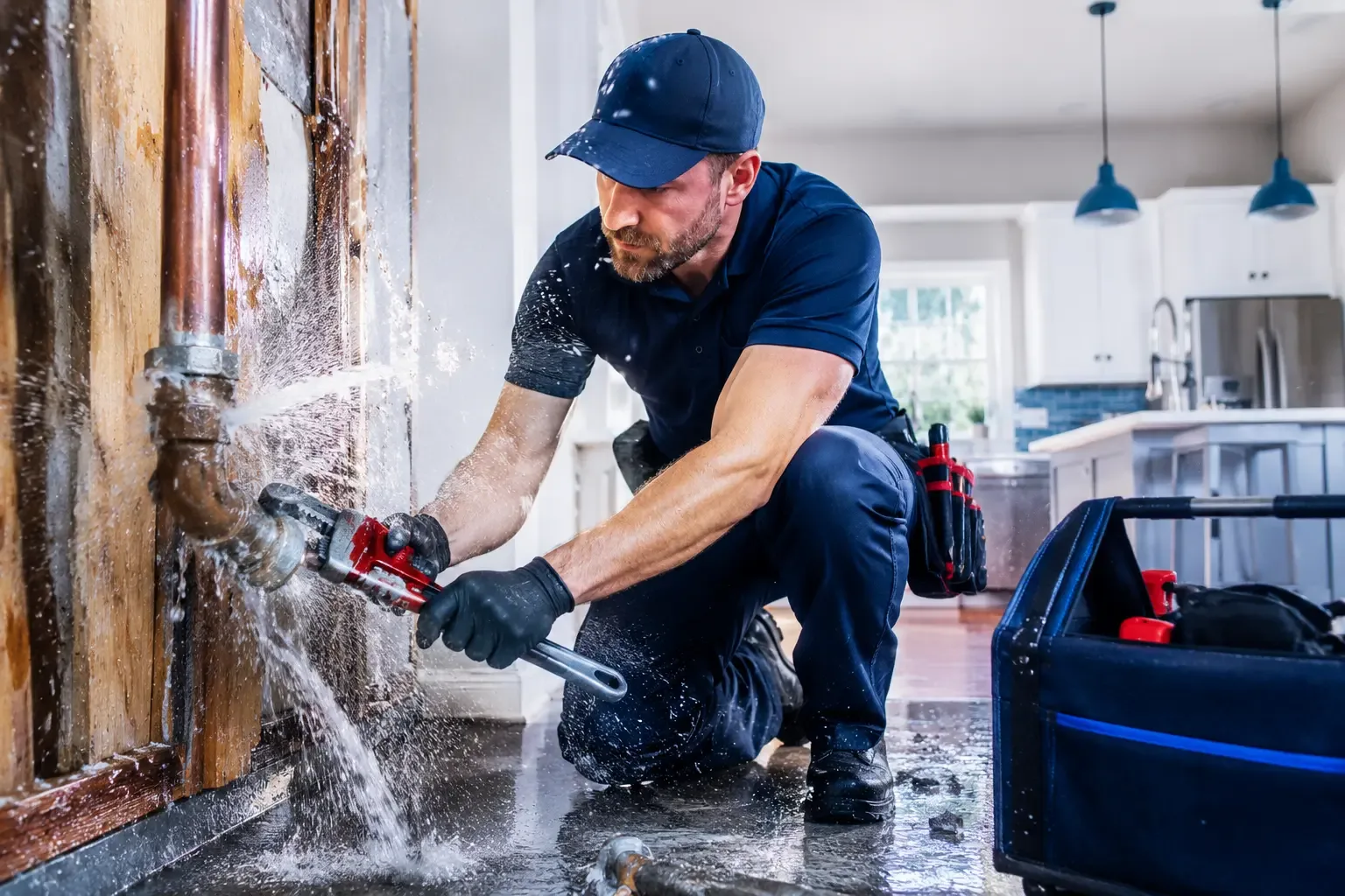 Local emergency pipe repair professionals in Clay City, KY